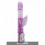 Vibratore vaginale realistico rabbit fallo doppio stimolatore clitoride vibrante
