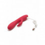 Vibratore rabbit doppio stimolatore vaginale clitoride in silicone ricaricabile