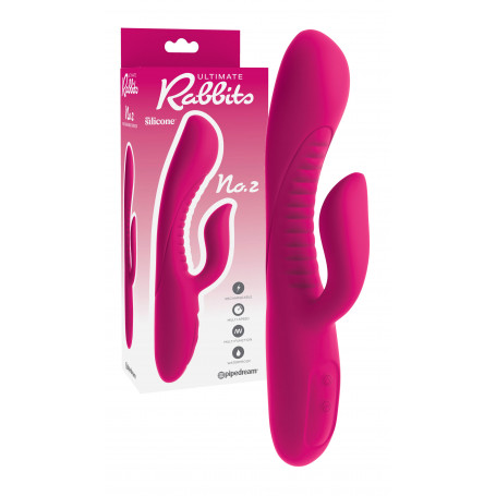 Vibratore vaginale rabbit fallo stimolatore clitoride in silicone realistico sex