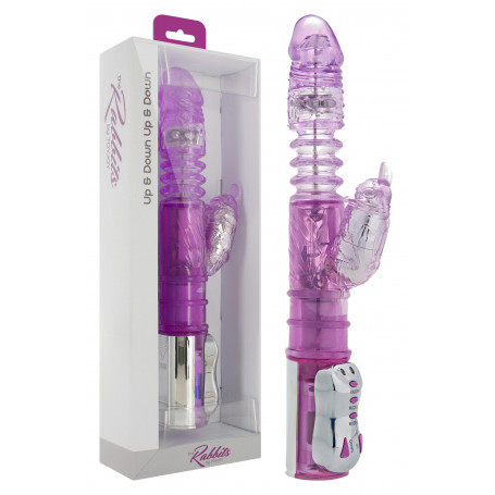 Vibratore vaginale realistico rabbit fallo doppio stimolatore clitoride vibrante