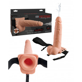 Fallo indossabile realistico dildo squirting vaginale anale pene finto strap on