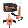 Fallo indossabile realistico dildo squirting vaginale anale pene finto strap on