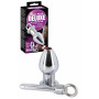 Plug anale in metallo dilatatore divaricatore tappo stimolatore anal sex toys