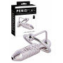 Dilatatore uretrale in acciaio bondage penis plug con anello fallico bdsm sextoy