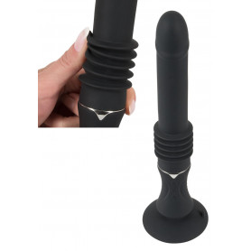 Vibratore vaginale realistico in silicone con ventosa ricaricabile fallo dildo
