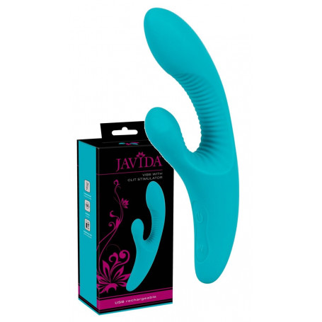 Vibratore vaginale rabbit in silicone ricaricabile fallo stimola clitoride sexy