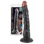 Fallo realistico con ventosa dildo piccolo vaginale anale pene finto nero sextoy