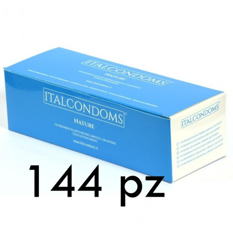 Preservativi in lattice 144 pz profilattici uomo lubrificati condom aromatizzati