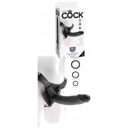 Pene finto indossabile fallo realistico vaginale anale strap on dildo nero sexy