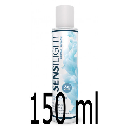 Gel intimo vaginale anale lubrificante 2 in 1 salva preservativo a base acqua