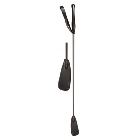 Frustino nero sadomaso Frusta fetish sculacciatore schiavo sexy mistress bondage