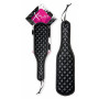 Spanker nero BDSM sculacciatore bondage frusta per giochi sadomaso sextoys black