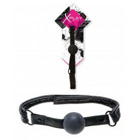 Morso nero bdsm gag ball bondage sexy toys costrittivo sadomaso black restraint