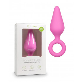 Plug anale in silicone rosa mini fallo dilatatore anal butt tappo morbido sextoy