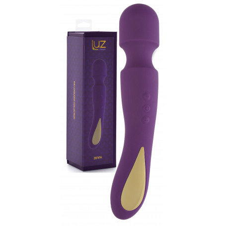 Massaggiatore wand in silicone ricaricabile vibratore vaginale stimolatore donna