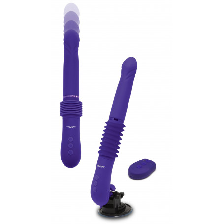 Vibratore realistico vaginale anale in silicone ricaricabile macchina del sesso