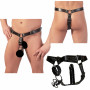 Fallo dildo realistico anale strap on cintura indossabile con anello fallico