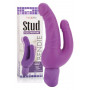 Vibratore doppio fallo vaginale anale pene finto vibrante dildo realistico sexy
