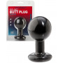Plug anale nero fallo a sfera dilatatore tappo stimolatore anal per uomo e donna