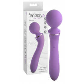 Vibratore vaginale wand massaggiatore clitoride in silicone ricaricabile sextoys