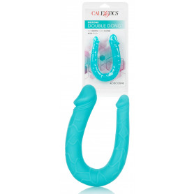Fallo realistico doppio pene finto vaginale anale dildo in silicone uomo e donna