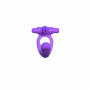 Fallo anale indossabile in silicone dildo pene finto con anello fallico vibrante