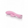 Vibratore vaginale rabbit in silicone realistico fallo ricaricabile dildo doppio