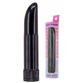 Vibratore vaginale classico mini fallo anale dildo clitoride nero piccolo black