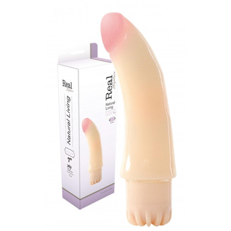 Vibratore realistico vaginale per punto G fallo dildo pene finto jelly vibrante