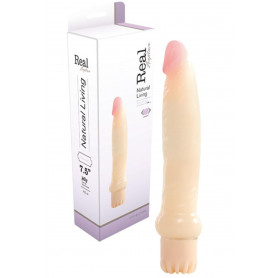 Vibratore realistico vaginale anale fallo pene finto vibrante dildo in Jelly sex