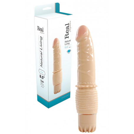 Vibratore anale vaginale realistico morbido pene finto vibrante sexy fallo dildo