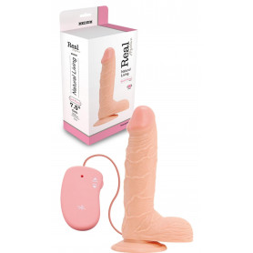Vibratore vaginale anale fallo vibrante pene con ventosa telecomando e testicoli