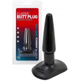 Plug anale mini fallo nero dilatatore morbido anal butt dildo sexy piccolo black