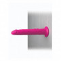 Vibratore realistico con ventosa fallo dildo vibrante in silicone vaginale anale