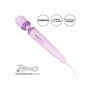 Vibratore vaginale wand in silicone ricaricabile massaggiatore clitoride morbido