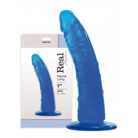 Fallo con ventosa dildo realistico vaginale anale morbido pene finto in Jelly