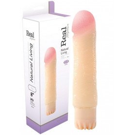 Vibratore realistico morbido dildo fallo pene finto vibrante vaginale anale rosa