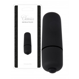 Mini vibratore classico nero stimolatore piccolo vibrante vaginale e clitoride