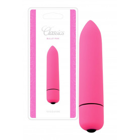 Vibratore classico vaginale anale dildo vibrante clitoride morbido liscio rosa