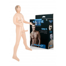 Bambolo gonfiabile con dildo fallo pene realistico sexy real love doll sessuale