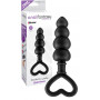 Fallo anale in silicone dildo a sfere dilatatore stimolatore anal butt plug sexy