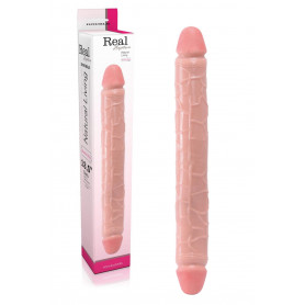 Fallo realistico vaginale anale dildo pene finto morbido per doppia penetrazione