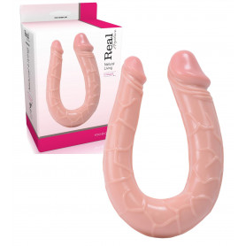 Fallo realistico per doppia penetrazione dildo pene finto vaginale anale morbido