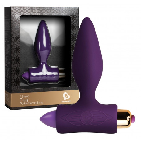 Plug anale vibrante in silicone dilatatore vibratore piccolo anal butt mini plug