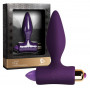 Plug anale vibrante in silicone dilatatore vibratore piccolo anal butt mini plug