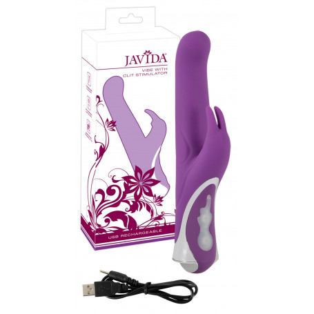 Vibratore vaginale rabbit in silicone ricaricabile fallo vibrante per clitoride