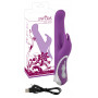 Vibratore vaginale rabbit in silicone ricaricabile fallo vibrante per clitoride