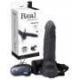 Vibratore vaginale indossabile cavo fallo vibrante realistico anale strap on