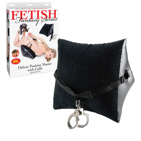 Cuscino dell'amore bondage con manette professionali sexy costrittivo bdsm black