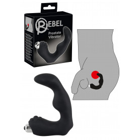 Vibratore in silicone nero per prostata fallo dildo vibrante stimolatore anale